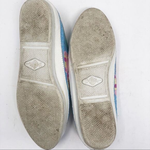 VINTAGE Beadz Beaded Lace Up Sneakers Pastels 7.5 - Picture 11 of 11